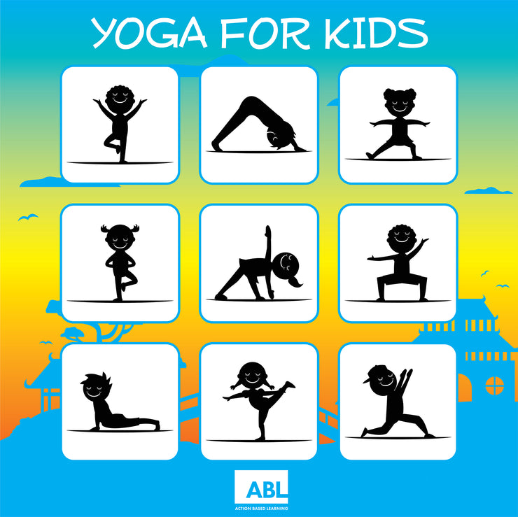 Yoga for Kids Wall Mount