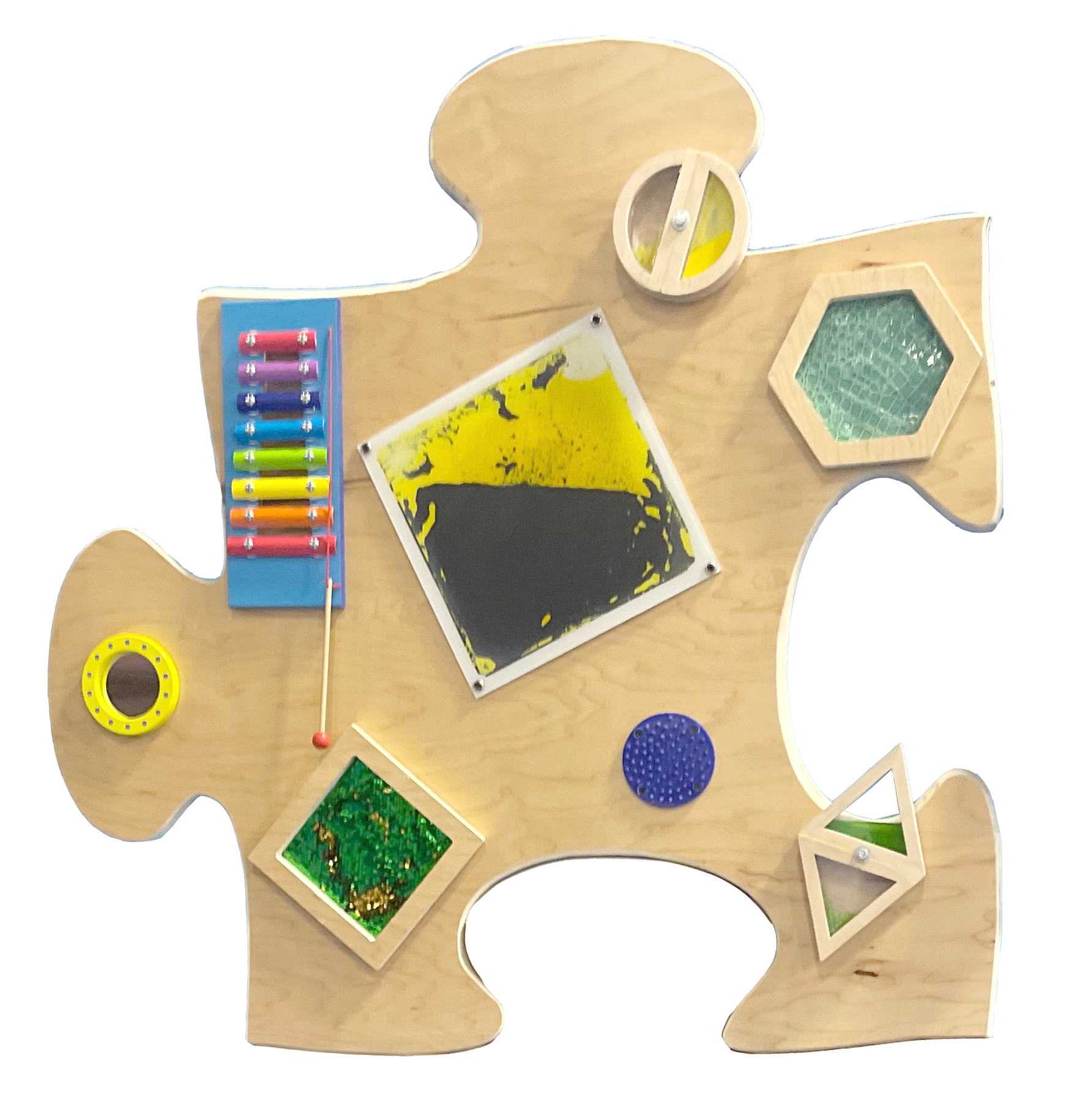 Sensory Puzzle Wall Mount - Action Based Learning