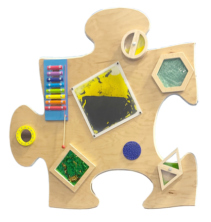 Sensory Puzzle Wall Mount - Action Based Learning