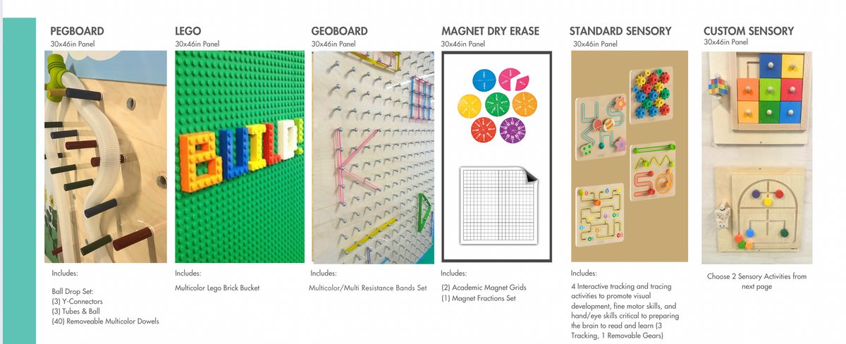 Sensory Wall Panels & Boards for Schools & Autism Support | ABL ...