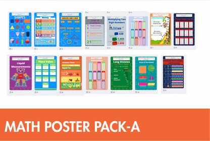 Math Lab Poster Packs