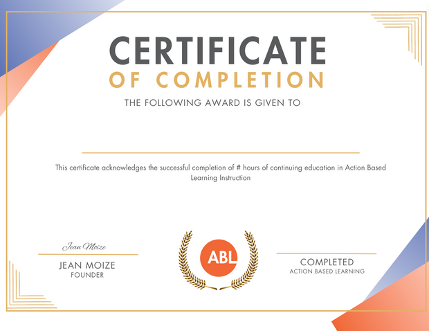 ABL Academy Courses - Action Based Learning