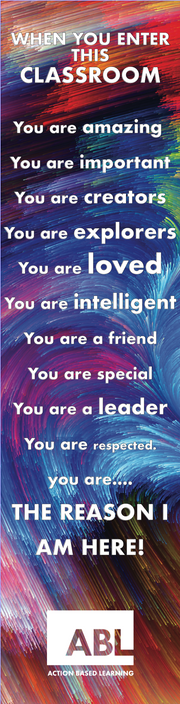 Classroom Door Graphic - You are the Reason I am Here!