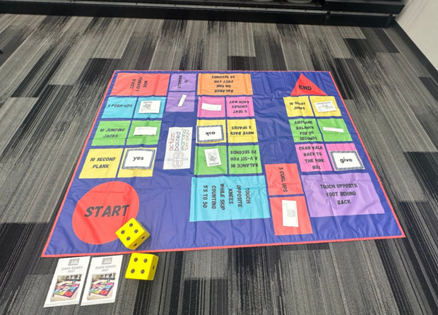 Active Classroom Gameboard - Action Based Learning