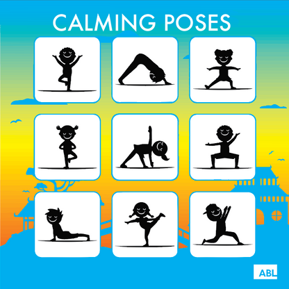 Calming Poses Wall Mount