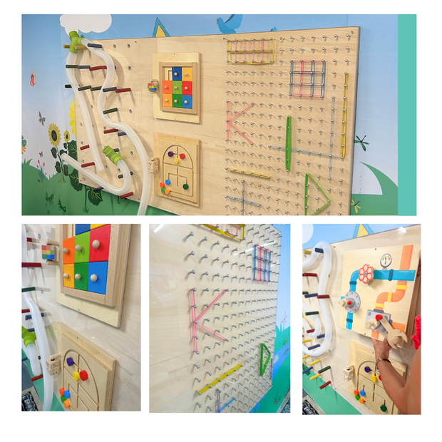 Sensory Wall Panels - Action Based Learning