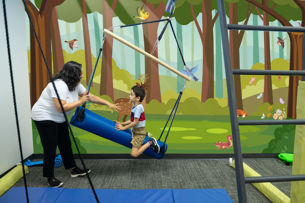 Blue Sit N Swing - Action Based Learning