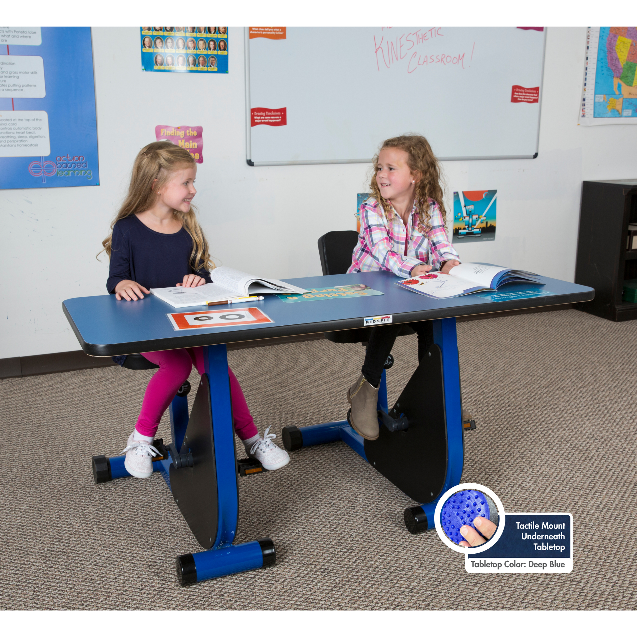 Super Small Student K1 Pedal Desks [K-2nd Grade]