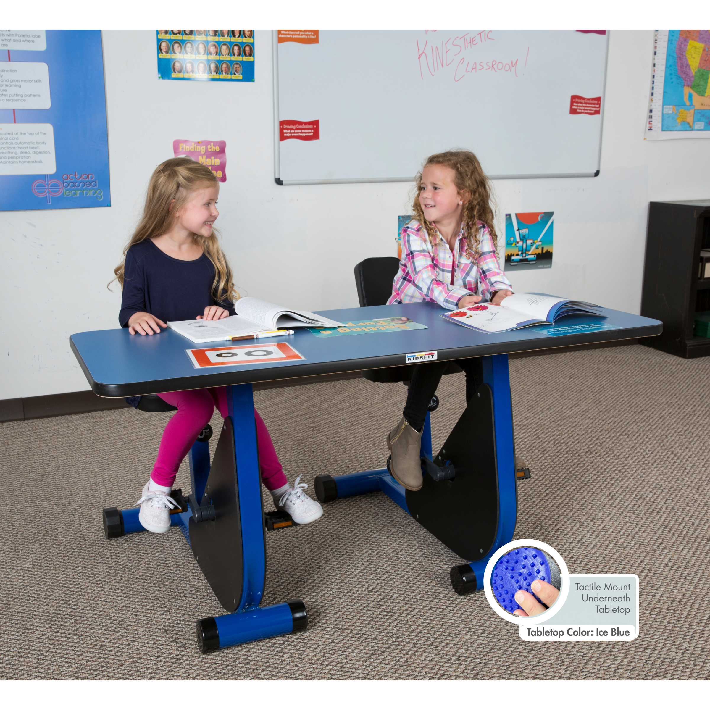 Super Small Student K1 Pedal Desks [K-2nd Grade]