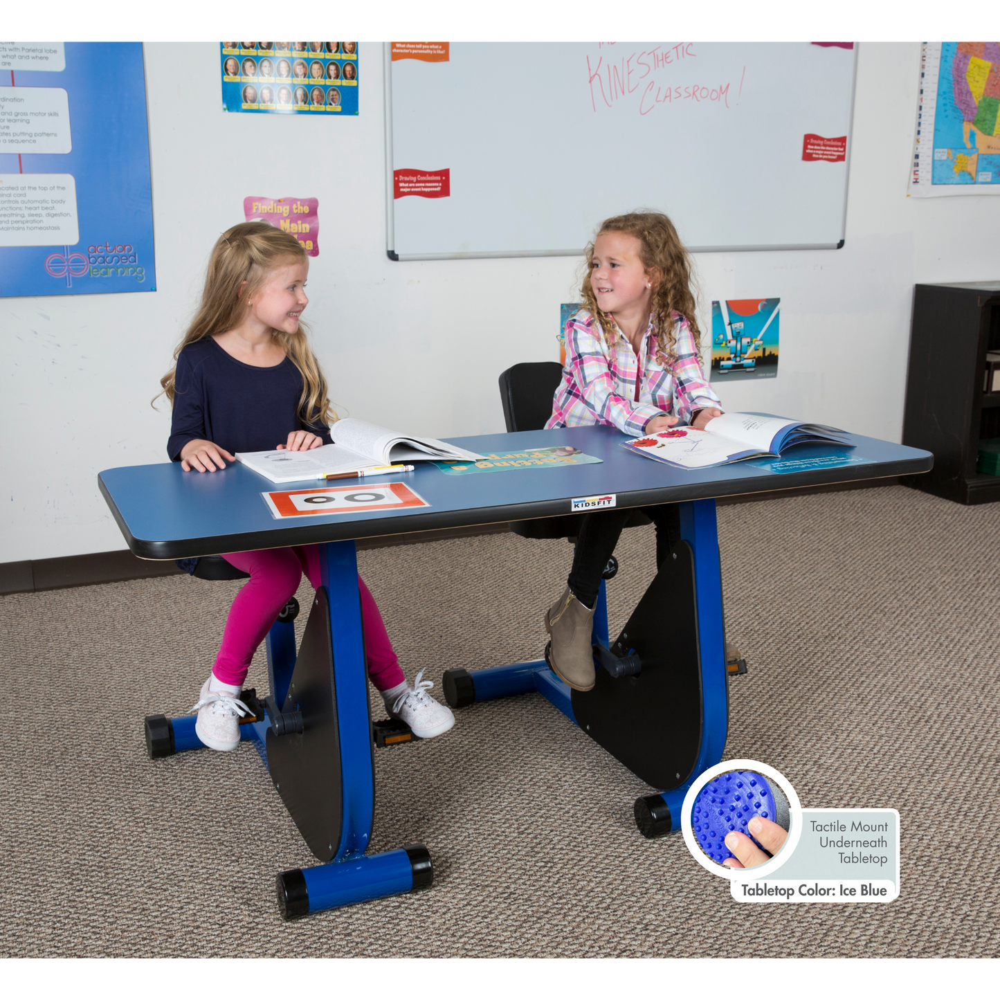 Super Small Student K1 Pedal Desks [K-2nd Grade]