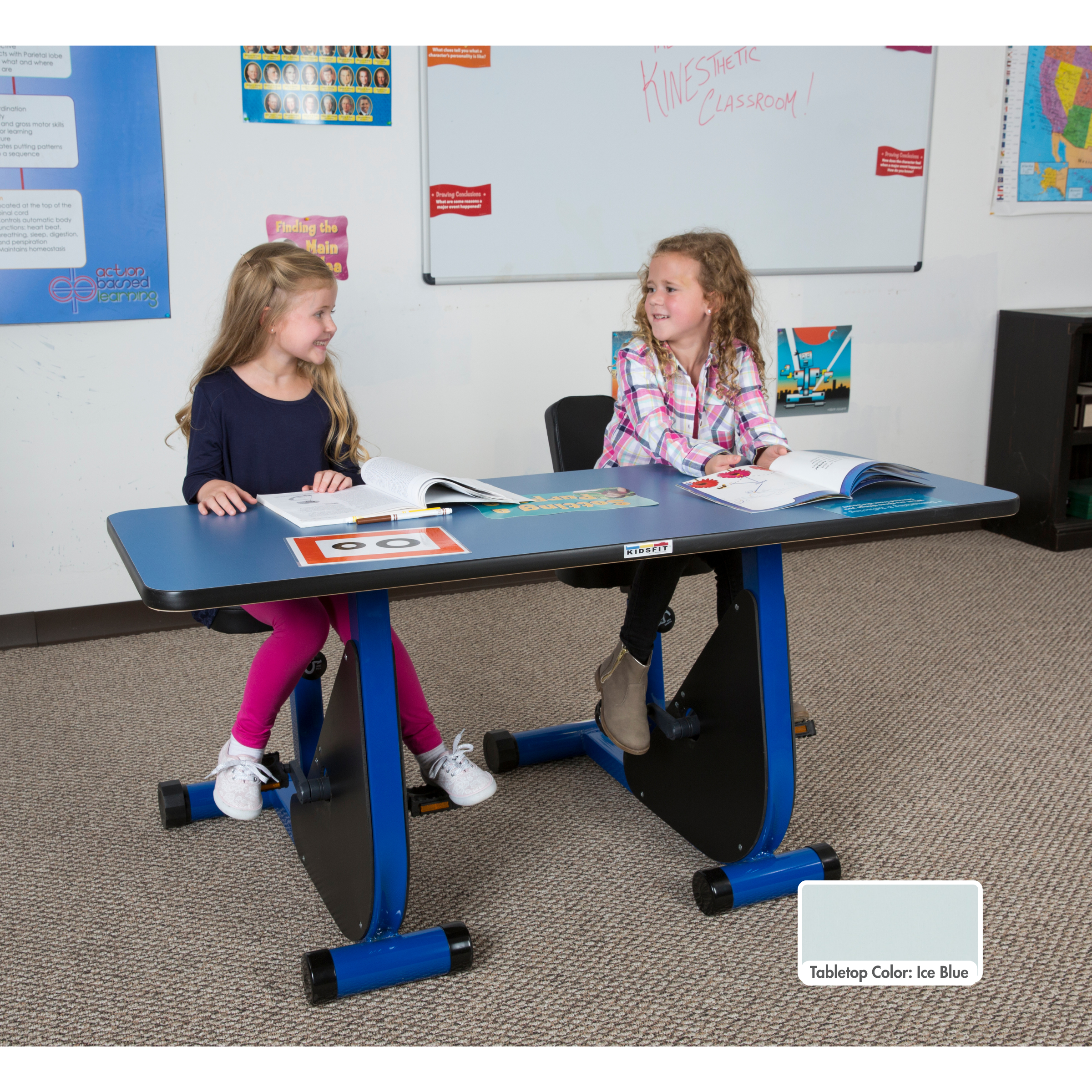 Super Small Student K1 Pedal Desks [K-2nd Grade]