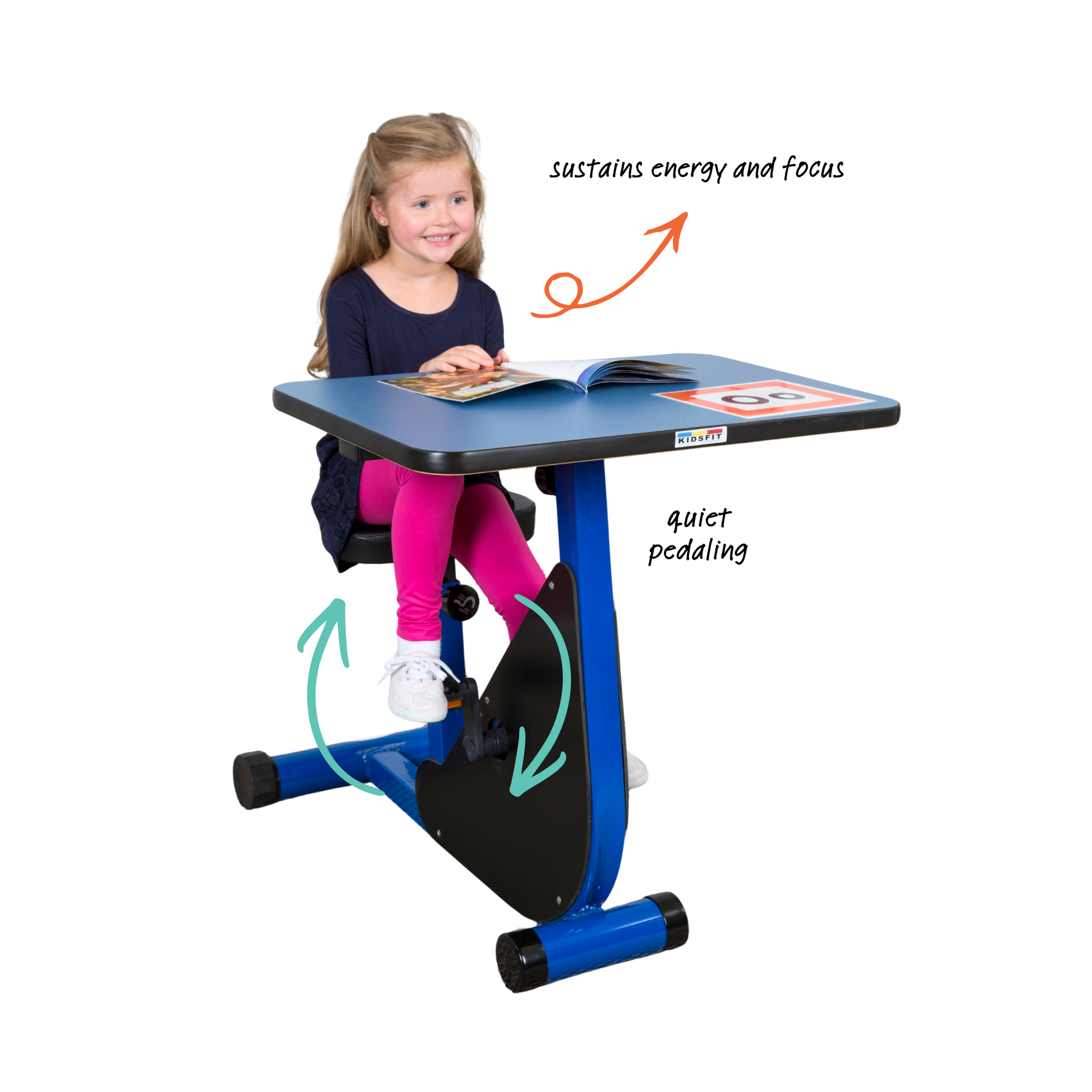 Super Small Student K1 Pedal Desks [K-2nd Grade]