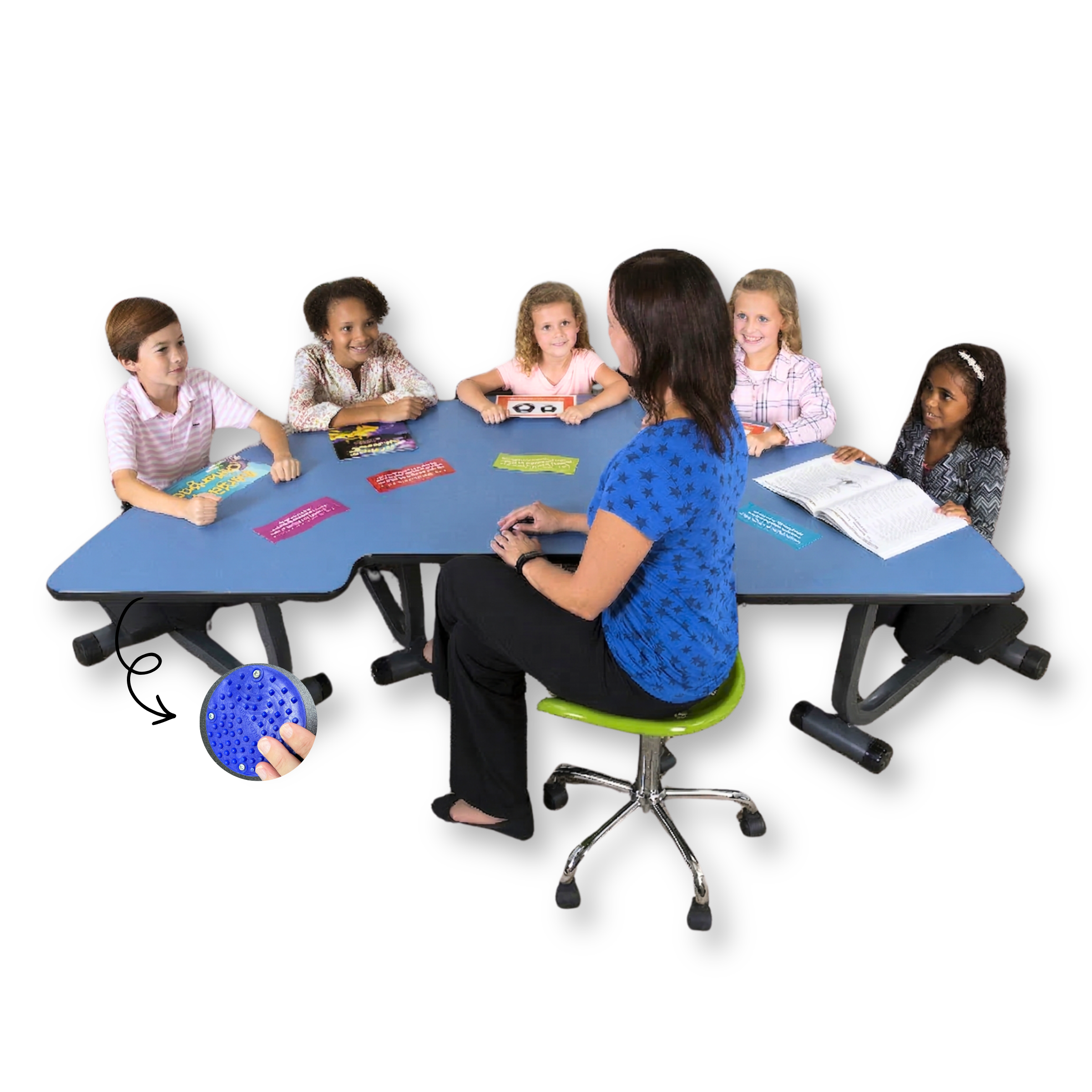 Kneel N Spin Desks [K-2nd Grade]