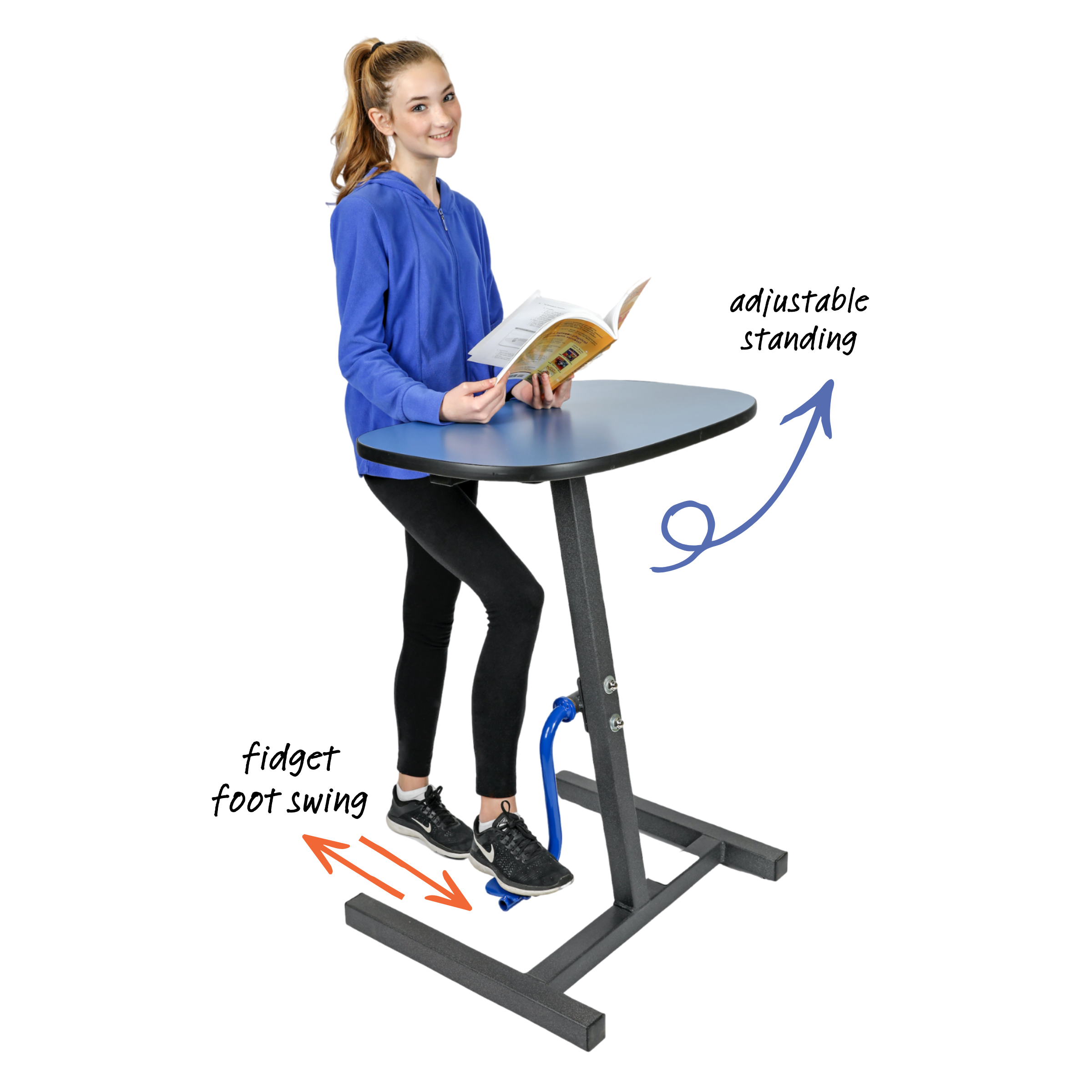 Standing Foot Fidget Desk