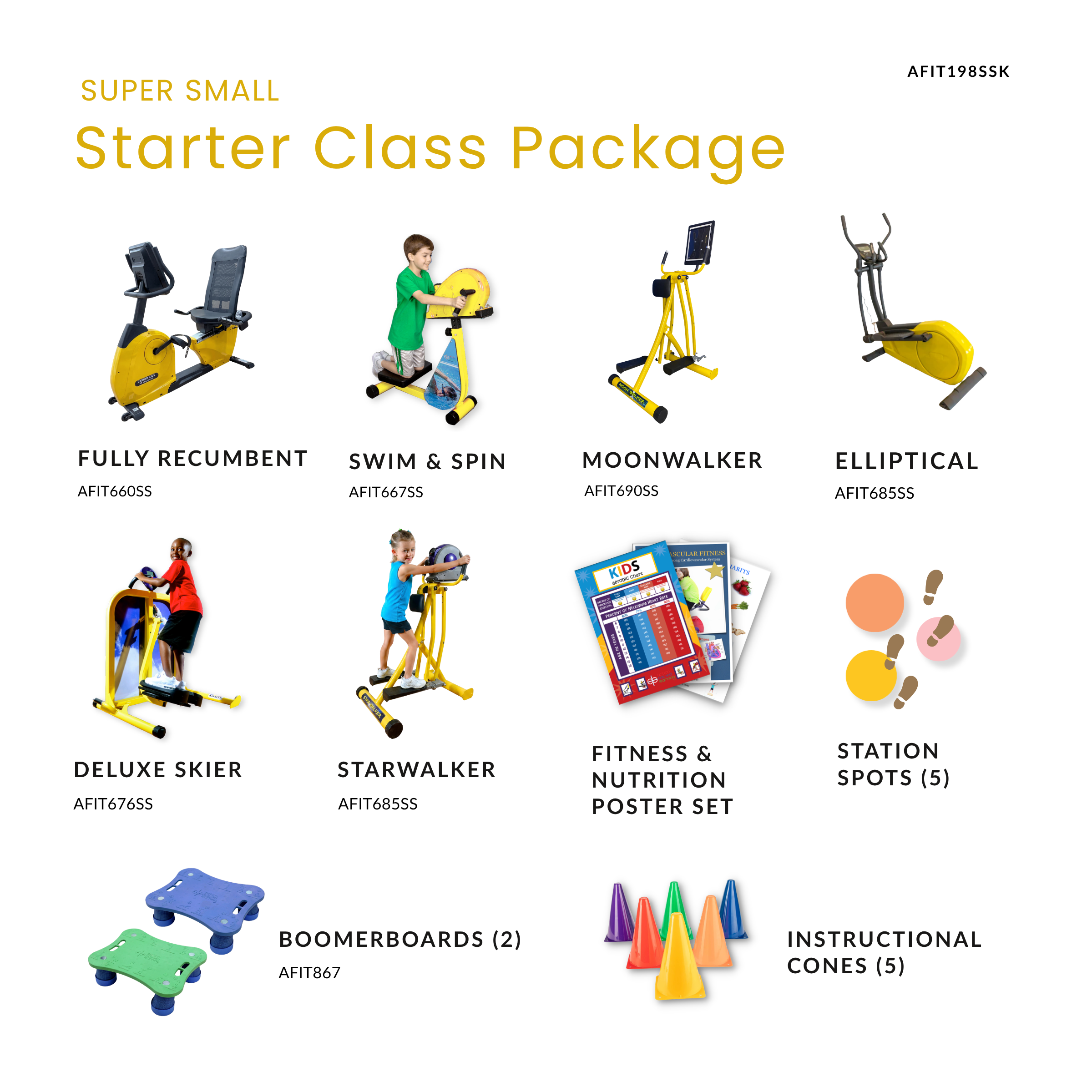 Super Small Youth Fitness Packages [Early Elementary]