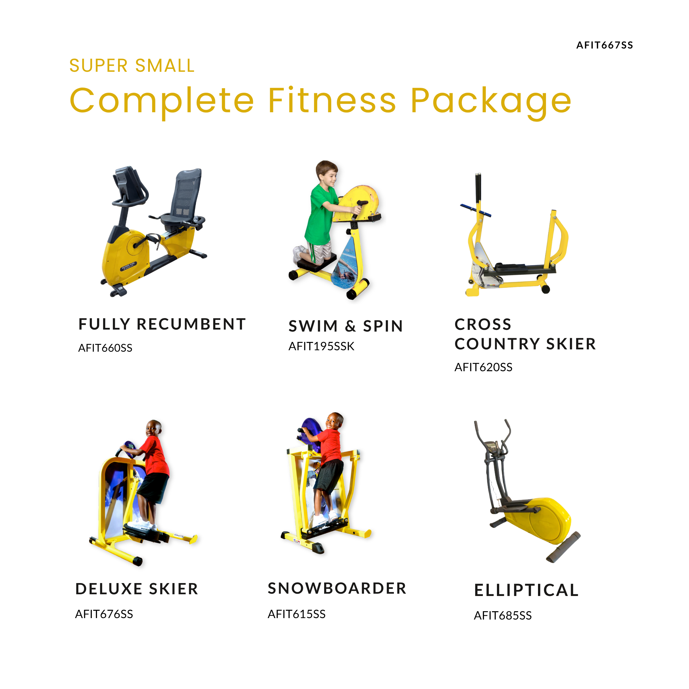 Super Small Youth Fitness Packages [Early Elementary]
