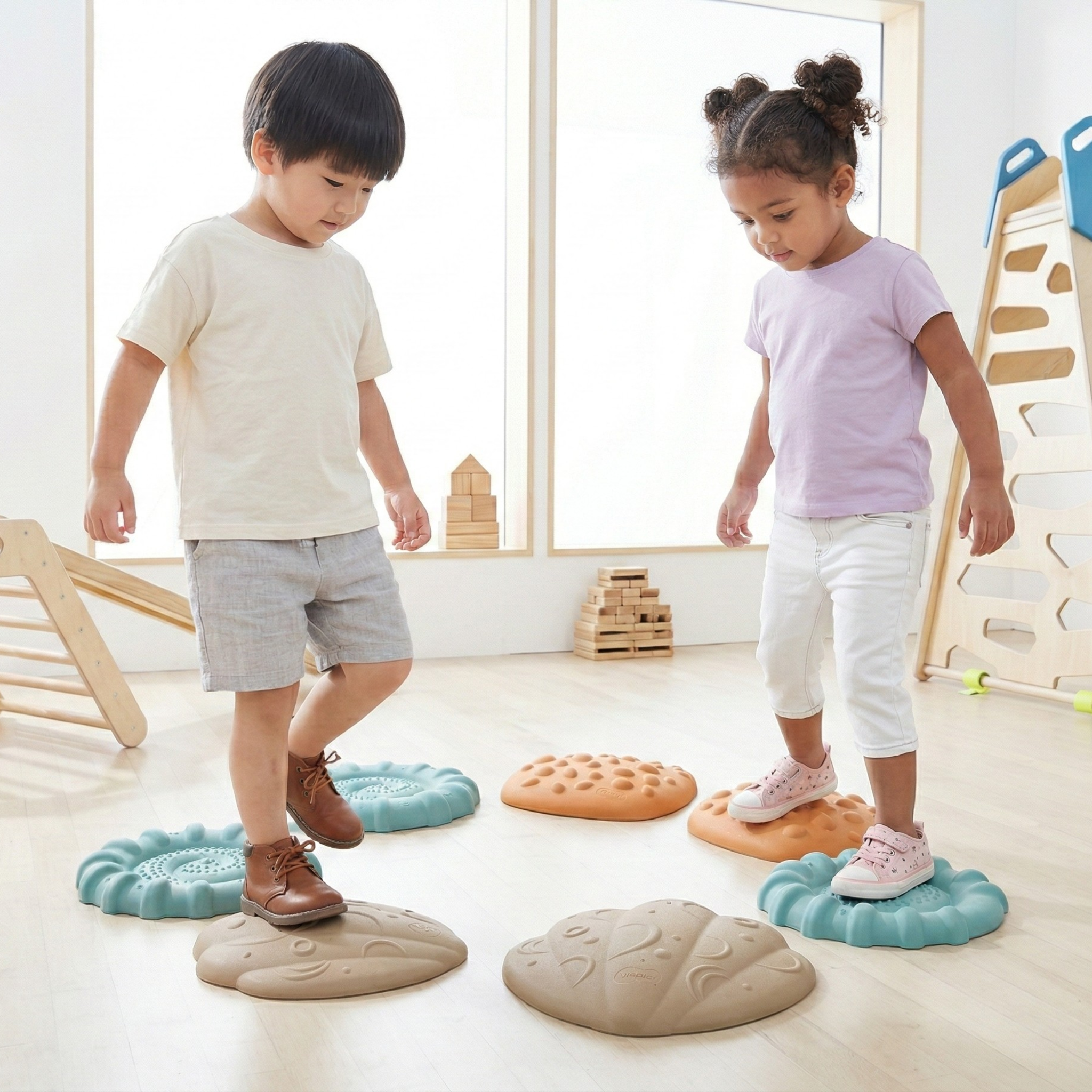 Sensory Stepping Shells