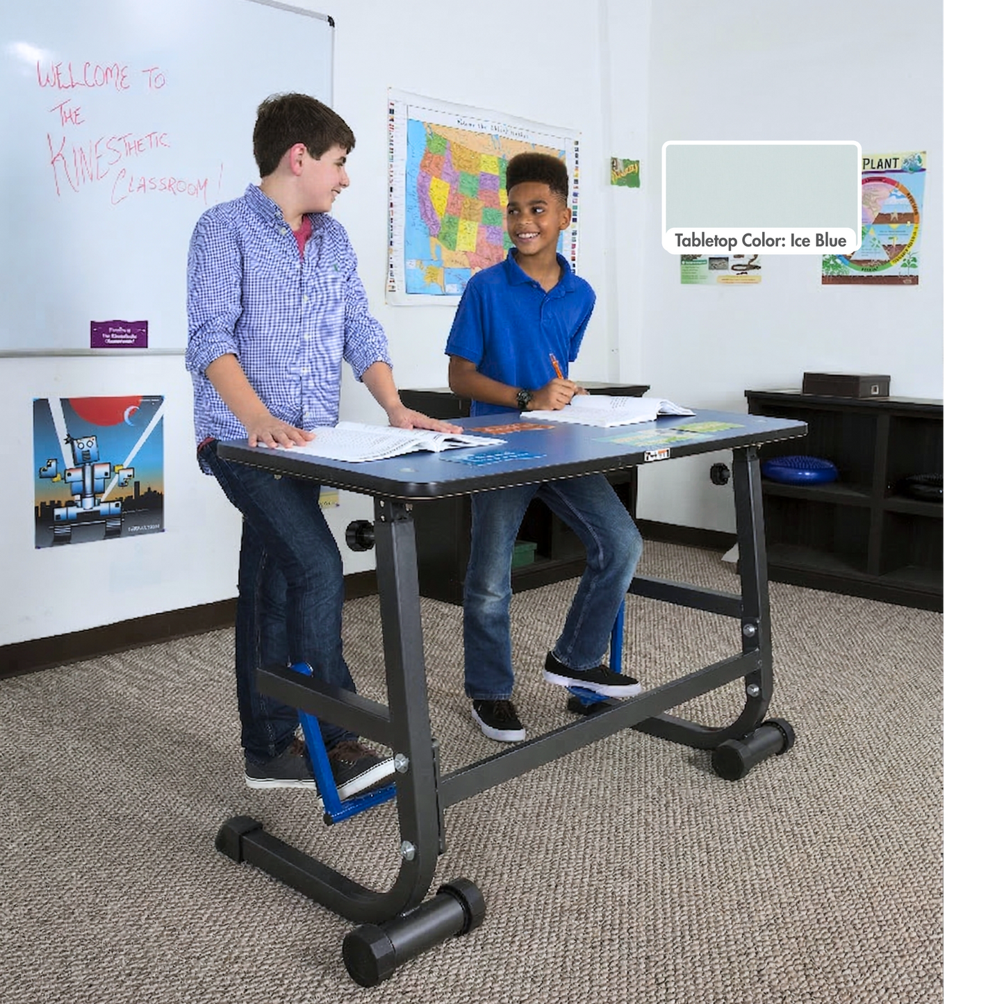 Standing Foot Fidget Desk