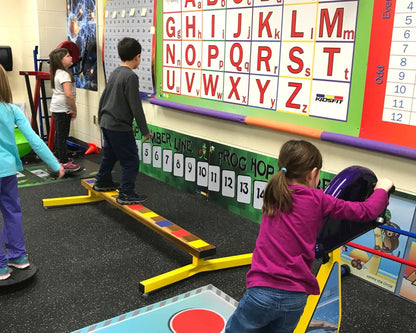 Frog Hop Number Line - Action Based Learning