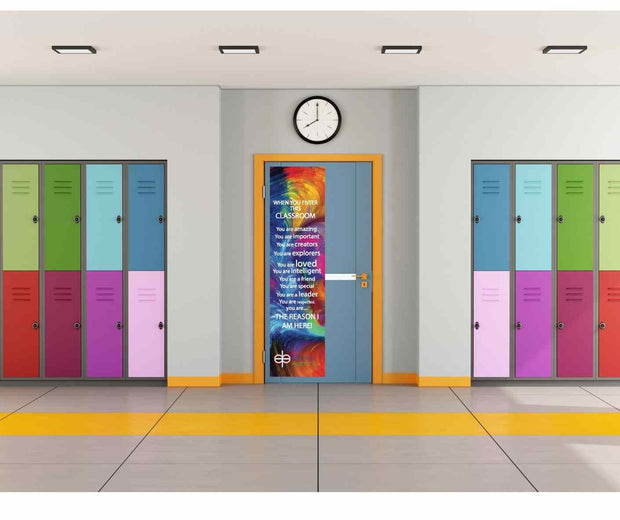 Affirmations- School Hallway/Classroom Door Graphic - Action Based Learning