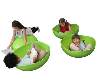 Green Rocking Turtle Shell - Action Based Learning