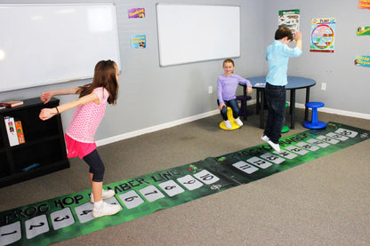 Frog Hop Number Line - actionbasedlearning