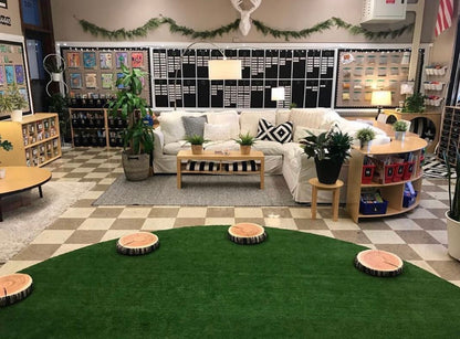 Learning Lawn - Grass Classroom Carpet - Action Based Learning
