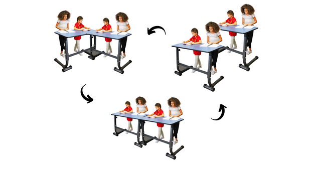 Double Standing Desk Class Pack - Action Based Learning