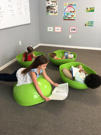 Green Rocking Turtle Shell - actionbasedlearning