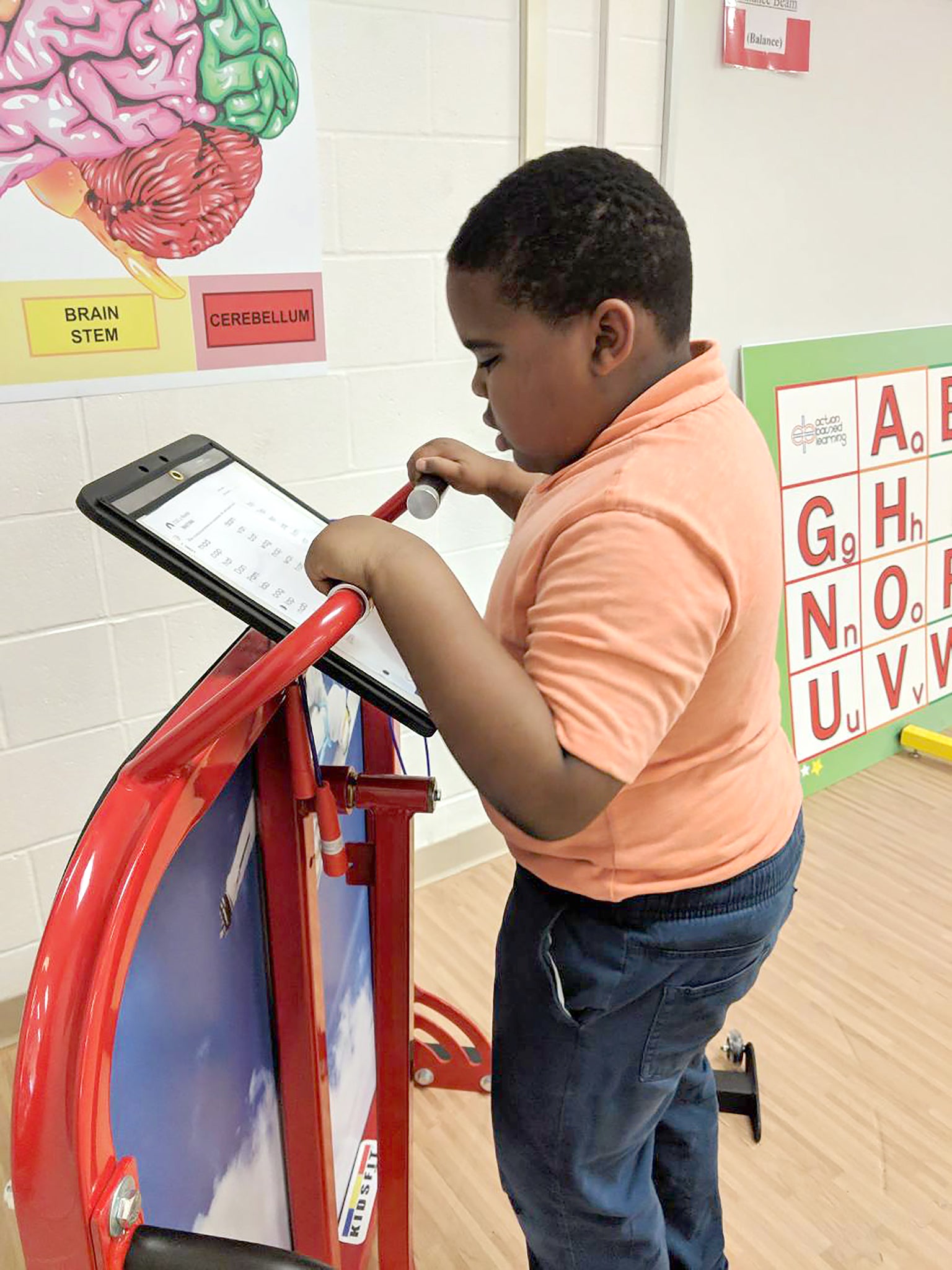 Cardio Kids Snowboarder - Action Based Learning