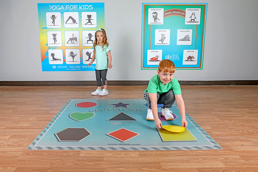 Geo Color Hop Mat - actionbasedlearning