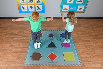 Geo Color Hop Mat - actionbasedlearning