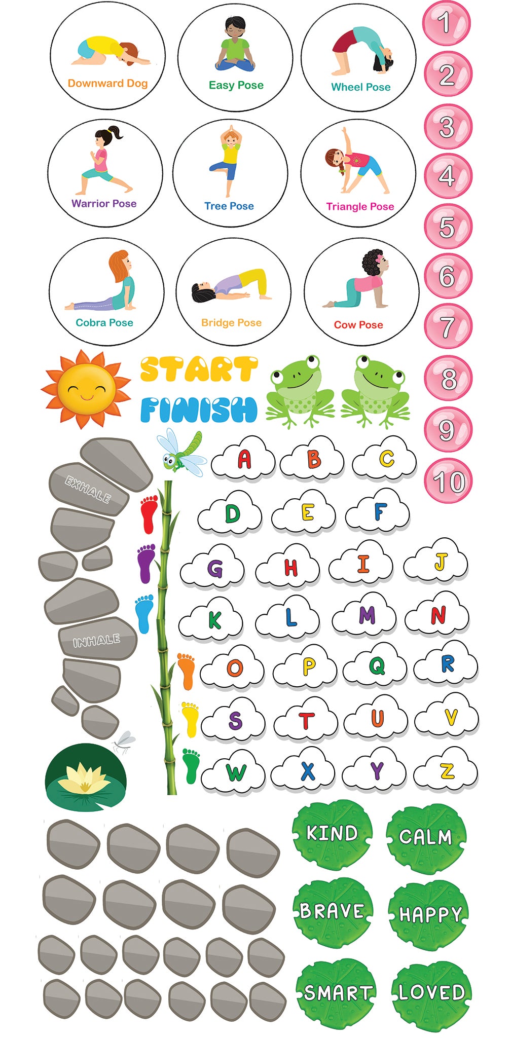 Mindfulness Sensory Path - ABL Hallway Set - Action Based Learning