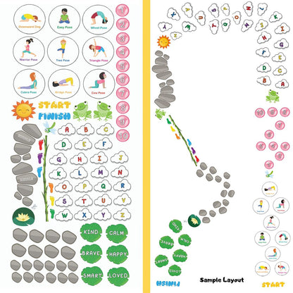 Mindfulness Sensory Path - ABL Hallway Set - Action Based Learning