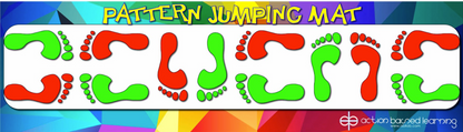 Pattern Jumping Mat - actionbasedlearning