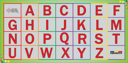 Letter Learning Wall Station - actionbasedlearning