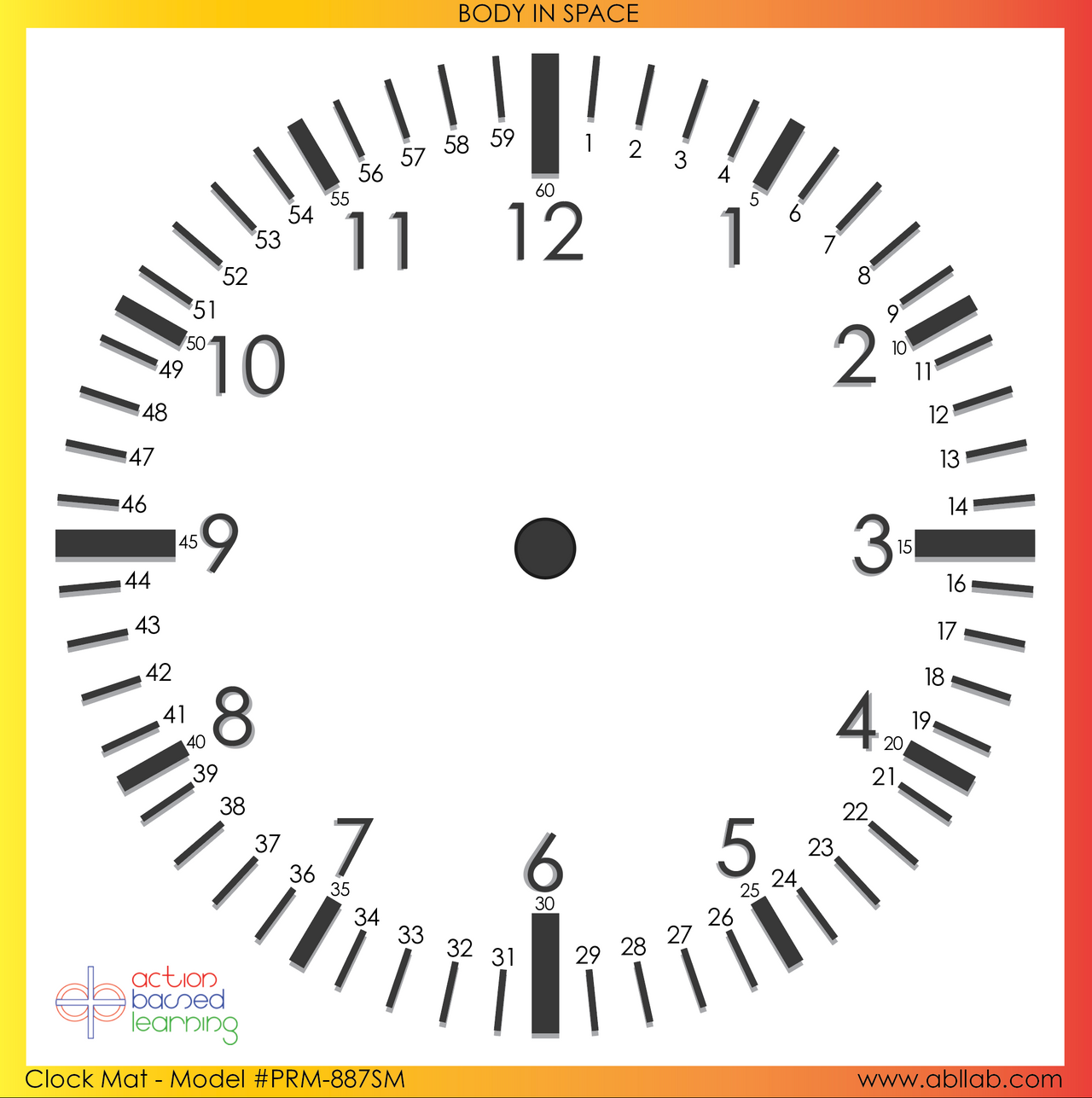 Clock Mat - actionbasedlearning