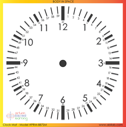 Clock Mat - actionbasedlearning